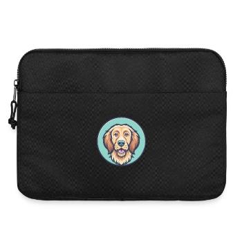 Fauve De Bretagne Dog Breed Cartoon Kawaii Clipart - Laptop bag 15" - black - Front