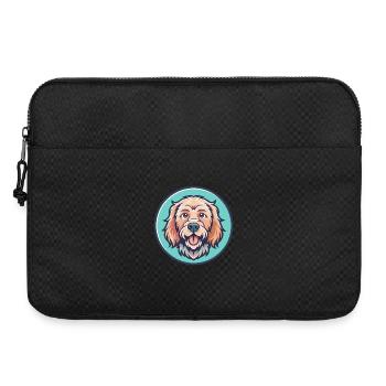 Griffon Fauve De Bretagne Dog Breed Cartoon Kawaii - Laptop bag 15" - black - Front