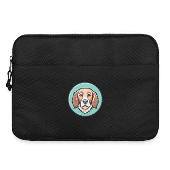 Grand Fauve De Bretagne Dog Breed Cartoon Kawaii - Laptop bag 15" - black - Front