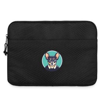Ratonero Valenciano Hunderasse Lustige Karikatur Kawaii - Laptoptasche 15" - Schwarz - Vorne