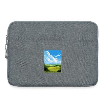 Surrey Hills Aonb Reise Poster Souvenir Farbe WPA - Laptoptasche 15" - Grau meliert - Vorne