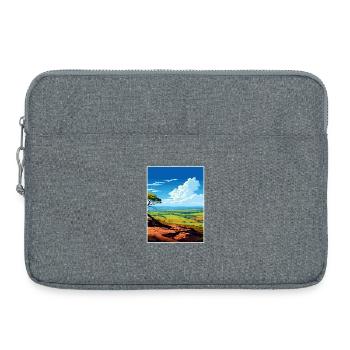 Quantock Hills Aonb Vintage Reiseposter Souvenir - Laptoptasche 15" - Grau meliert - Vorne