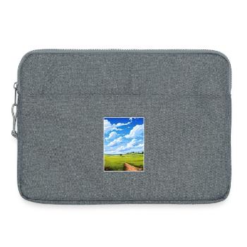Howardian Hills Aonb Reiseposter Souvenir WPA - Laptoptasche 15" - Grau meliert - Vorne