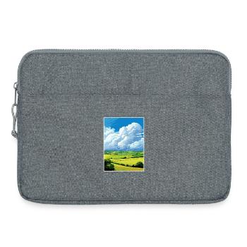 Lincolnshire Wolds Aonb Reiseposter Souvenir WPA - Laptoptasche 15" - Grau meliert - Vorne