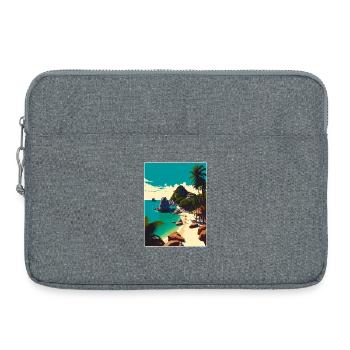 Ko Tao Thailand Thai Travel Poster Souvenir WPA - Laptop bag 15" - heather grey - Front