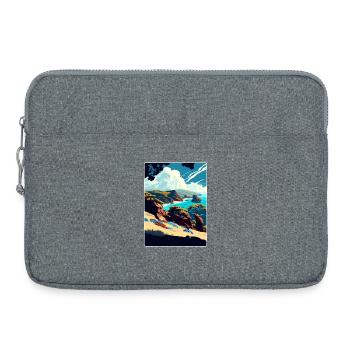 Kanalinseln Nationalpark Kalifornien Reisen - Laptoptasche 15" - Grau meliert - Vorne