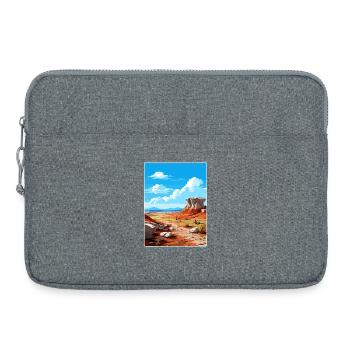 Petrified Forest Nationalpark Arizona Travel Card - Laptoptasche 15" - Grau meliert - Vorne