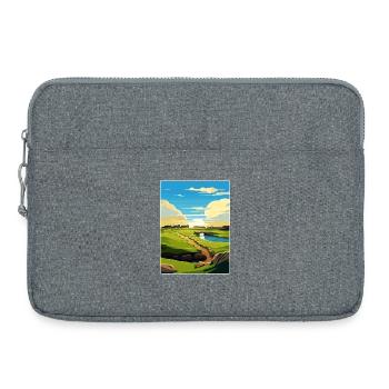 St Andrews Golf Course Scotland Andrew Travel Card - Laptop bag 15" - heather grey - Front