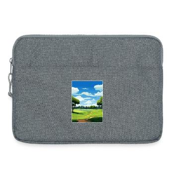 Medinah Golf Course Club Travel Poster Souvenir - Laptop bag 15" - heather grey - Front