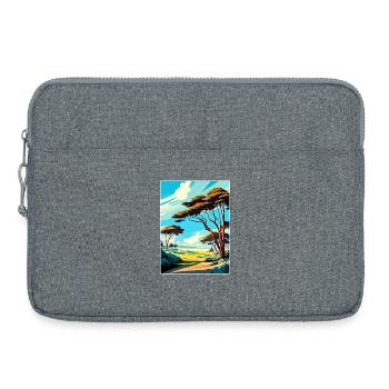 Torrey Pines Golf Course Travel Poster Souvenir - Laptop bag 15" - heather grey - Front