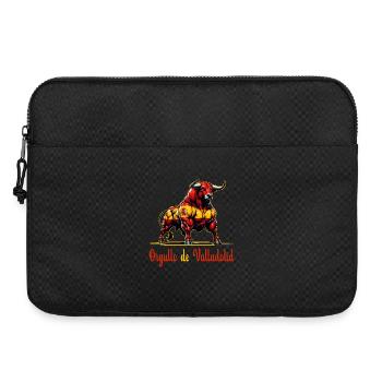 The pride of Valladolid flag design - Laptop bag 15" - black - Front
