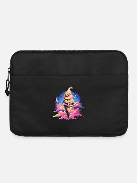 Eistüte Traumhaft - Laptoptasche 15" - Schwarz