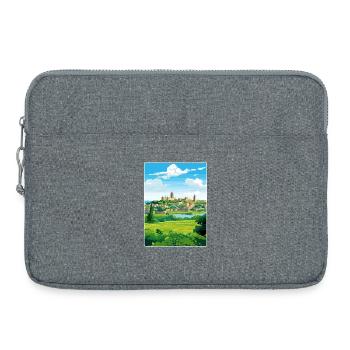 Avignon Frankreich Reise Poster Souvenir Malerei WPA - Laptoptasche 15" - Grau meliert - Vorne