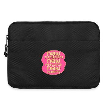 GEDANKEN, GEFÜHLE, GEWOHNHEITEN - Psychologie - Laptoptasche 15" - Schwarz - Vorne