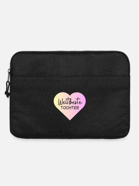 Weltallerbeste Tochter - Laptoptasche 15" - Schwarz