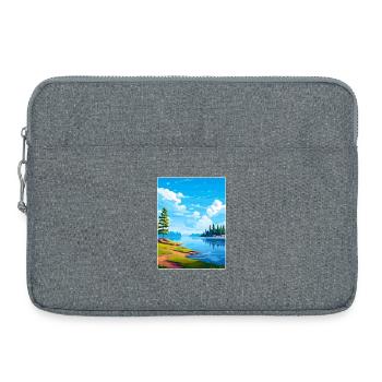 Lake Arrowhead Kalifornien Reise Poster Souvenir - Laptoptasche 15" - Grau meliert - Vorne