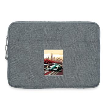 Melbourne Circuit Motorsport Race Australia Race - Laptop bag 15" - heather grey - Front