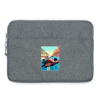 Abu Dhabi Circuit Motorsport Race Uae Travel Card - Laptop bag 15" - heather grey - Front