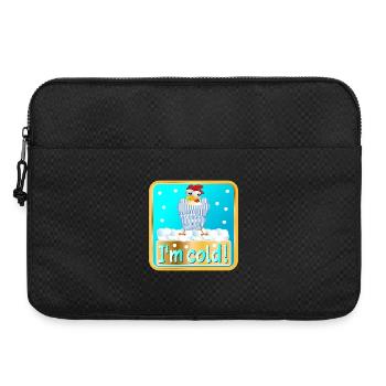 J’AI FROID - POULET D’HIVER VOLAILLE - Sacoche pour ordinateur portable 15 pouces - noir - Devant