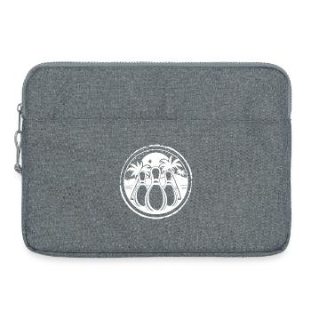 Bowling Logo - Sacoche pour ordinateur portable 15 pouces - gris chiné - Devant