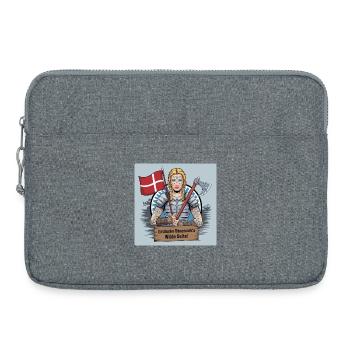 Schildmaiden - Découvrez le côté sauvage du Danemark - Sacoche pour ordinateur portable 15 pouces - gris chiné - Devant