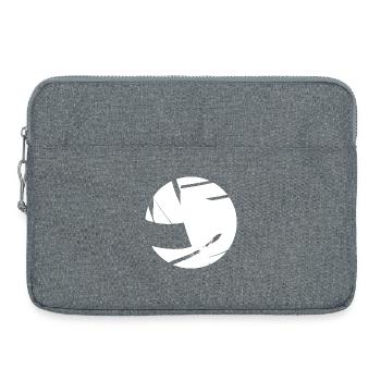 Volleyball Comic Look - Laptop bag 15" - heather grey - Front