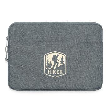 Wanderer - Laptoptasche 15" - Grau meliert - Vorne