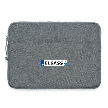 Elsass - Laptoptasche 15" - Grau meliert - Vorne
