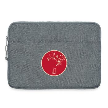 Japan Style - Laptop bag 15" - heather grey - Front