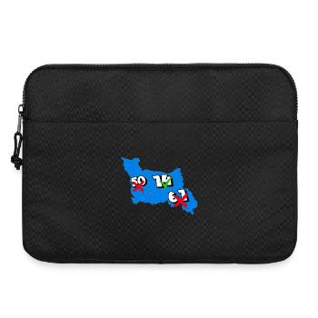 Région basse normandie - Sacoche pour ordinateur portable 15 pouces - noir - Devant