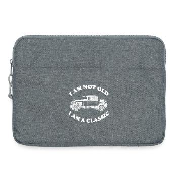 CLASSIC - Laptop bag 15" - heather grey - Front