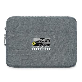PUFFERKÜSSER - Laptoptasche 15" - Grau meliert - Vorne