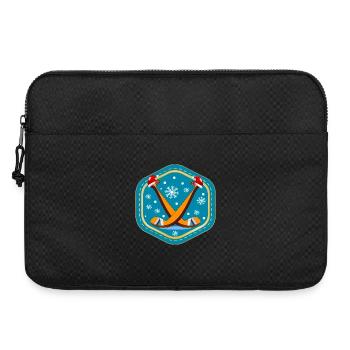 WEIHNACHTEN EISHOCKEY - Laptoptasche 15" - Schwarz - Vorne