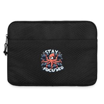 Focus Octopus Octopus Drôle Gym Fitness Cadeau - Sacoche pour ordinateur portable 15 pouces - noir - Devant