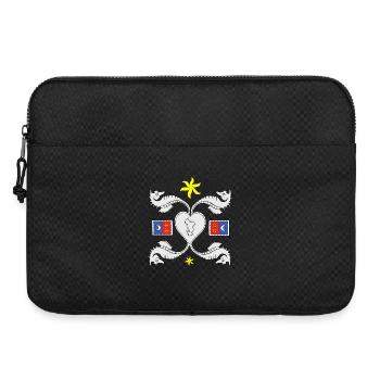 Mayotte - Sacoche pour ordinateur portable 15 pouces - noir - Devant