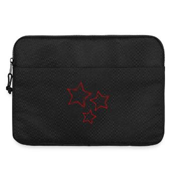 ETOILE. COEUR. COUPLE. SAINT VALENTIN - Sacoche pour ordinateur portable 15 pouces - noir - Devant