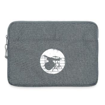 Percussion - Sacoche pour ordinateur portable 15 pouces - gris chiné - Devant