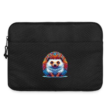 Hedgehog - Laptop bag 15" - black - Front