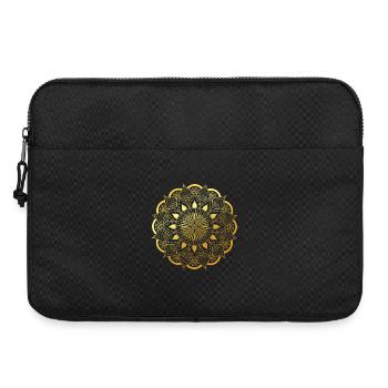Mandala - Laptoptasche 15" - Schwarz - Vorne
