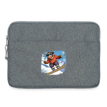 Bulls Snowboard - Sacoche pour ordinateur portable 15 pouces - gris chiné - Devant