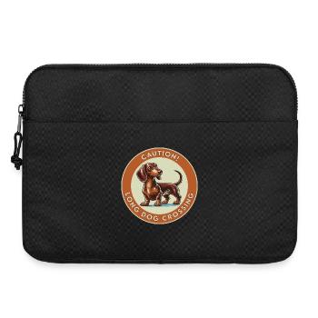 Prudence! Longue traversée pour chiens - Sacoche pour ordinateur portable 15 pouces - noir - Devant