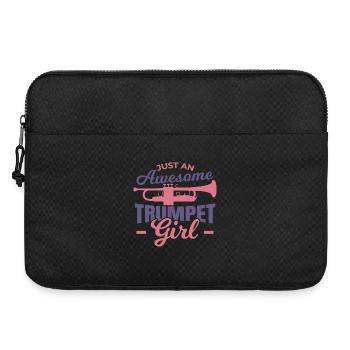 Grande trompettiste - Sacoche pour ordinateur portable 15 pouces - noir - Devant