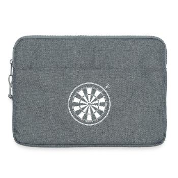 Graphiques Dart - Sacoche pour ordinateur portable 15 pouces - gris chiné - Devant
