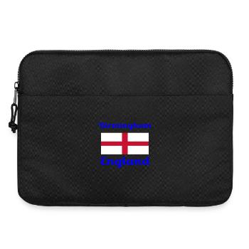 Birmingham England - Stylische Drucke - Laptoptasche 15" - Schwarz - Vorne