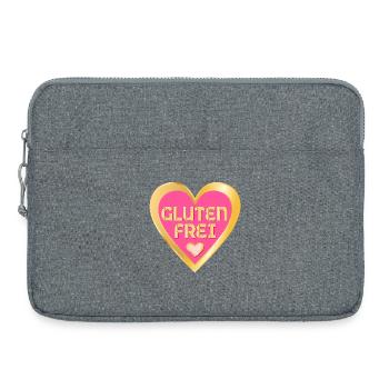 GLUTENFREI ZÖLIAKIE DÜNNDARM - Laptoptasche 15" - Grau meliert - Vorne