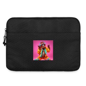 Orang-Utan, Affe, Primat - Laptoptasche 15" - Schwarz - Vorne
