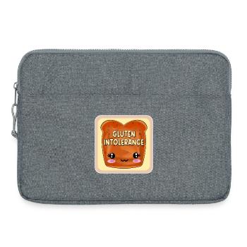 GLUTENUNVERTRÄGLICHKEIT ZÖLIAKIE - Laptoptasche 15" - Grau meliert - Vorne