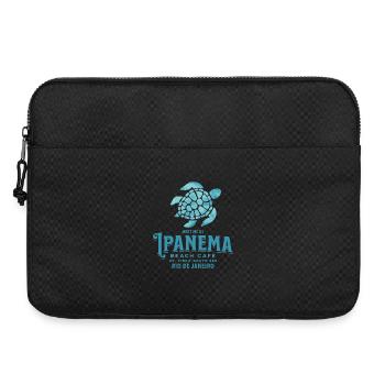 Meet me at Ipanema Beach Café - Laptop bag 15" - black - Front