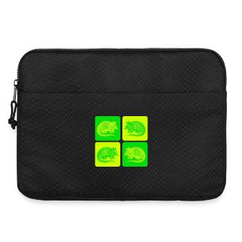 Vintage Armadillo Armadillo Pop Art - Laptop bag 15" - black - Front