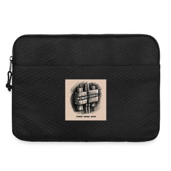 Sleep - Laptop bag 15" - black - Front